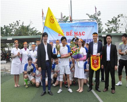 Bế mạc giải bóng đá lần thứ 3 năm 2015 – 2016 do Đoàn thanh niên Sở Y tế Bắc Ninh tổ chức